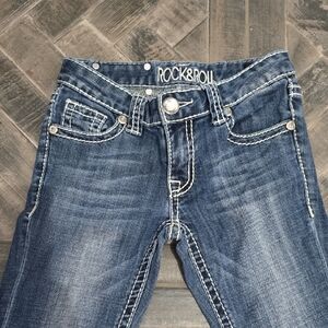 Rock & Roll Cowgirl Kids Blue Jeans